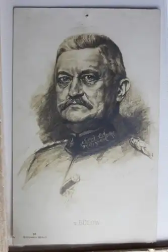 AK Deutschland Porträtkarte - v. Bülow #PD465