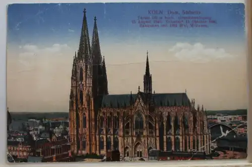 AK Köln Dom, Südseite #PD521