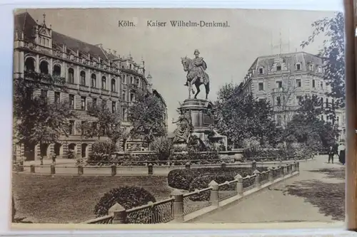 AK Köln Kaiser Wilhelm Denkmal #PD605