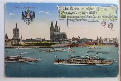 AK Köln Panorama 1926 #PD554