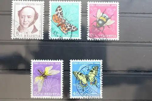 Schweiz 602-606 gestempelt #SB780