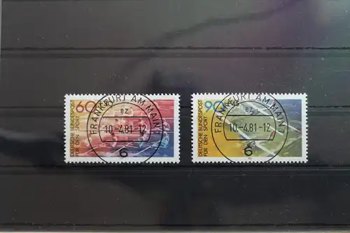 BRD 1094-1095 gestempelt Vollstempel Frankfurt Bundesrepublik Deutschland #SC105