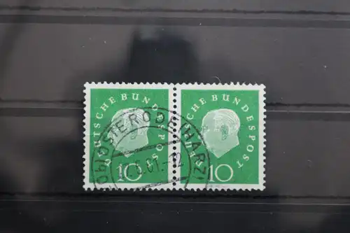 BRD 303 gestempelt waagerechtes Paar Bundesrepublik Deutschland #SB617