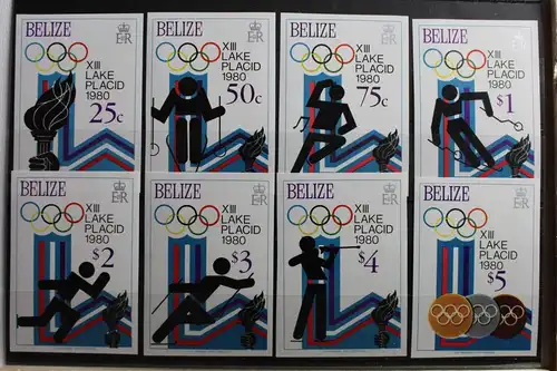 Belize 443B-450B postfrisch Olympische Spiele #SA415