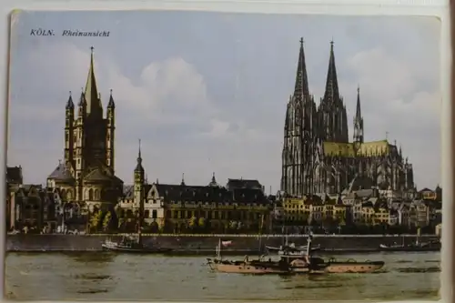 AK Köln Rheinansicht #PD558