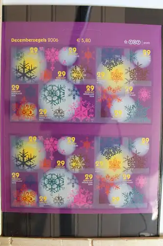 Niederlande 2440-2449 postfrisch als Folienblatt #SB895