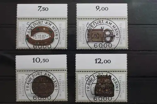 BRD 1333-1336 gestempelt Vollstempel Frankfurt Oberrand Bundesrepublik #SC161