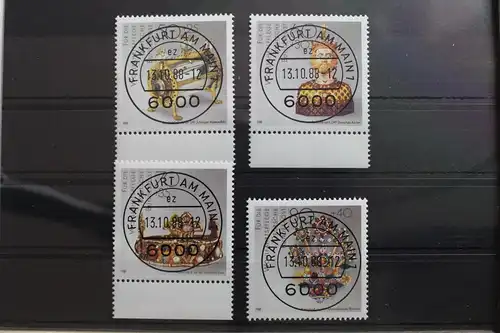 BRD 1383-1386 gestempelt Vollstempel Frankfurt Bundesrepublik Deutschland #SC191