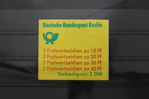 Berlin MH 9b oZ postfrisch Markenheftchen #SE278