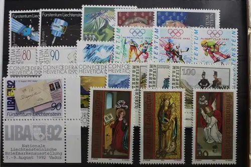 Liechtenstein Jahrgang 1991 mit 1011-1032 postfrisch -komplett- #SC850