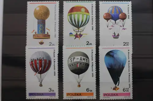 Polen 2729-2734 postfrisch Ballons #SE160