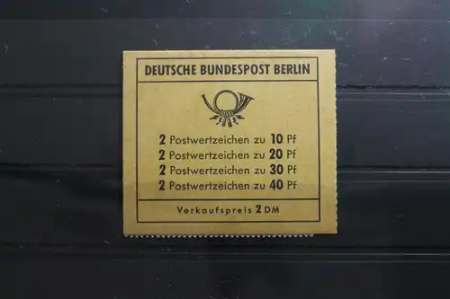 Berlin MH 8b postfrisch geprüft Schmidl BPP -geöffnet- Markenheftchen #SD409