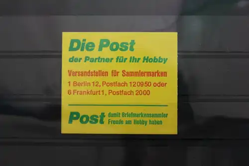 Berlin MH 9cI oZ postfrisch Markenheftchen #SE316