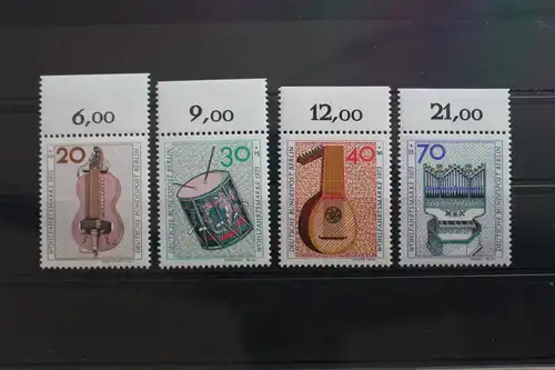 Berlin 459-462 postfrisch Oberrand #SE546