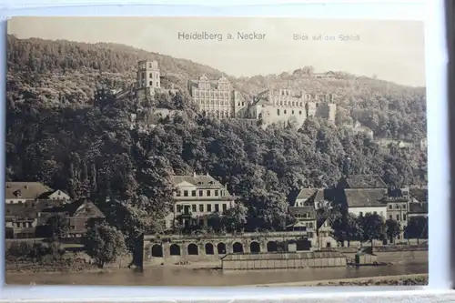 AK Heidelberg Blick auf das Schloss #PD949