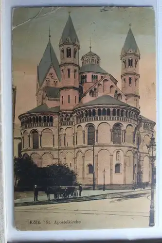 AK Köln St. Apostelkirche 1907 #PD957