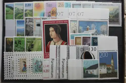 Liechtenstein Jahrgang 2007 mit 1436-1469 postfrisch -komplett- #SD529
