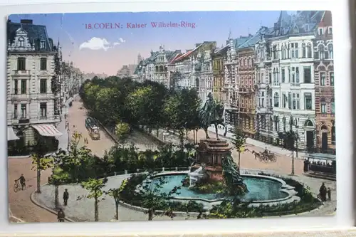 AK Köln Kaiser Wilhelm Ring Feldpost 1916 #PD974