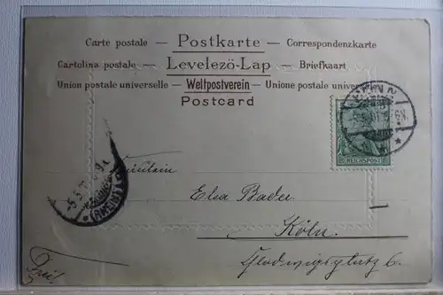 AK Deutschland Künstlerkarte 1901 #PD815