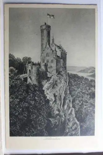 AK Lichtenstein Schloss Lichtenstein, 817 m. ü. M. 1933 #PD927