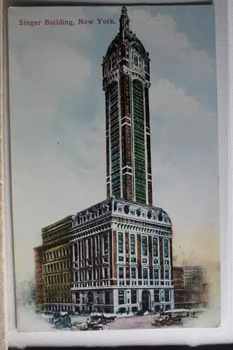 AK New York Singer Building, New York #PD754