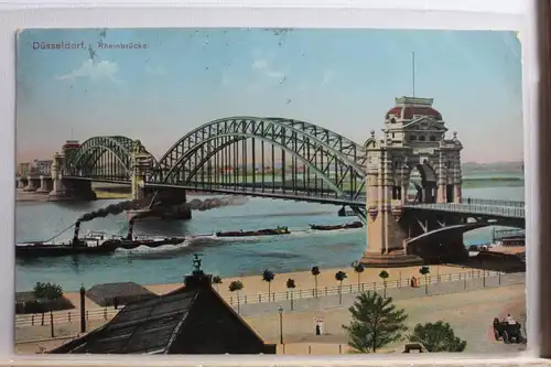 AK Düsseldorf Rheinbrücke 1913 #PE117