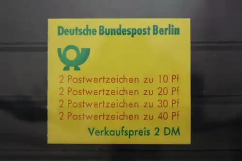 Berlin MH 9cIIb oZ postfrisch Markenheftchen #SE682