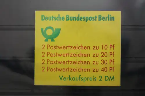 Berlin MH 9cIIb oZ postfrisch Markenheftchen #SE677