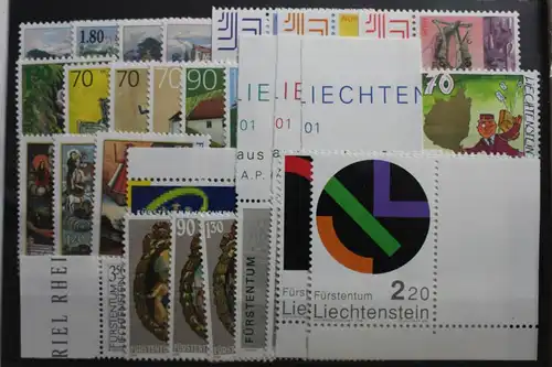 Liechtenstein Jahrgang 2001 mit 1255-1282 postfrisch -komplett- #SD523