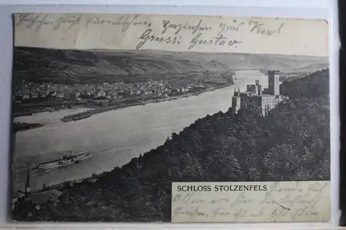 AK Stolzenfels Schloss Stolzenfels 1904 #PD875