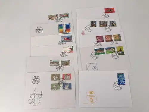 Liechtenstein FDC Jahrgang 1998 Ersttagesbrief/FDC #LO201