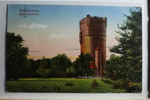 AK Wilhelmshaven Neuer Wasserturm Feldpost 1918 #PD795