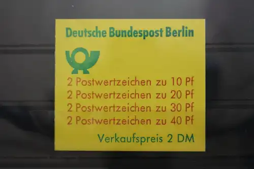 Berlin MH 9cIIb oZ postfrisch Markenheftchen #SE680