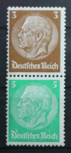 Deutsches Reich Zd S127 postfrisch Zusammendrucke #SF080