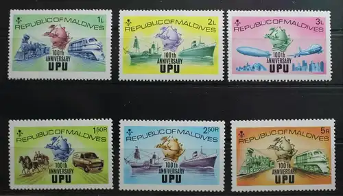 Malediven 514-519 postfrisch #SD860