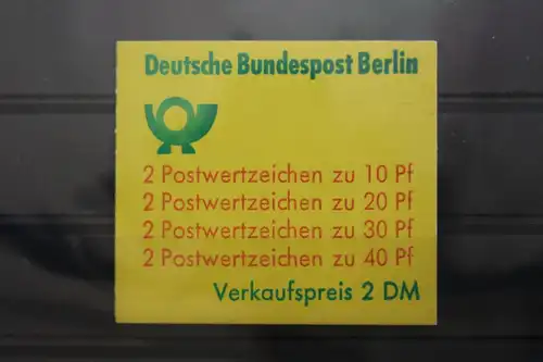 Berlin MH 9cIIb oZ postfrisch Markenheftchen #SE684