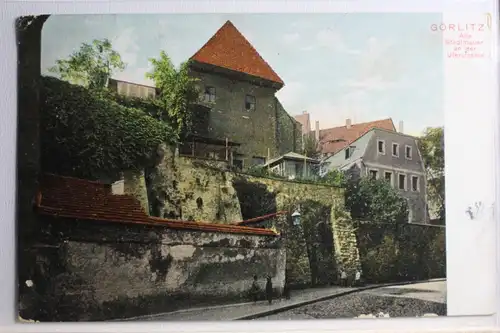 AK Görlitz Alte Stadtmauer an der Uferstrasse 1906 #PD724