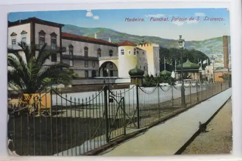 AK Madeira Funchal. Palacio de S. Lourenco 1913 #PE298