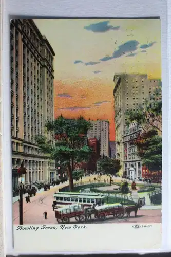 AK New York Bowling Green, New York 1911 #PD765