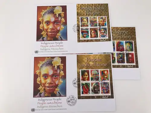 UNO Indigene Menschen Ersttagesbrief/FDC #IY048
