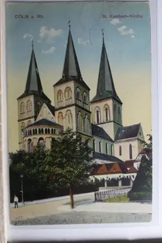 AK Köln St. Kunibert-Kirche 1909 #PD955