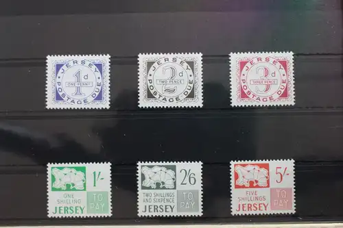 GB Jersey Portomarken 1-6 postfrisch #SE915