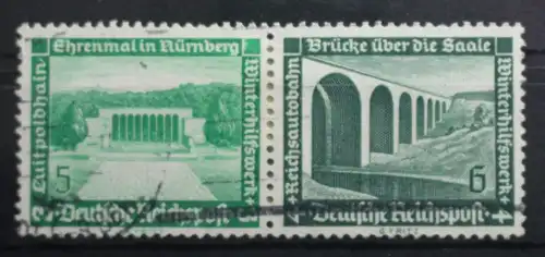 Deutsches Reich Zd W119 gestempelt Zusammendrucke #SF117