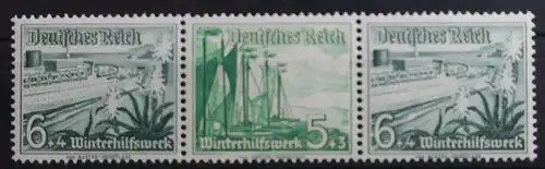 Deutsches Reich Zd W124 postfrisch Zusammendrucke #SF866