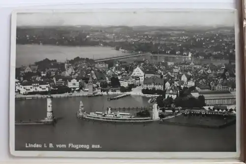 AK Lindau vom Flugzeug aus 1935 #PE199