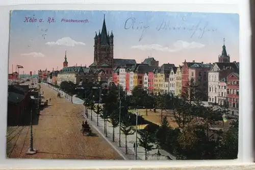 AK Köln Frankenwerft Feldpost 1916 #PD973