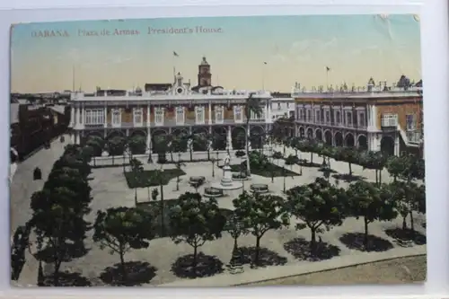 AK Havanna Plaza de Armas - President`s House 1912 #PE302