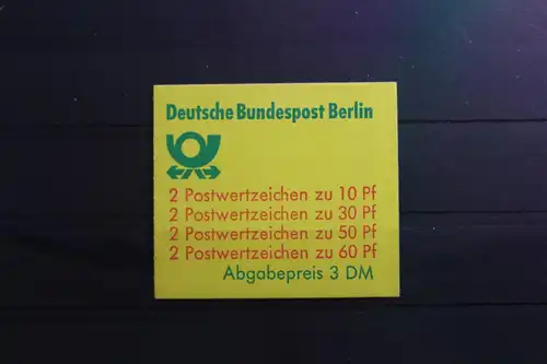 Berlin MH 12a Pf VI oZ postfrisch Markenheftchen Plattenfehler #SG270