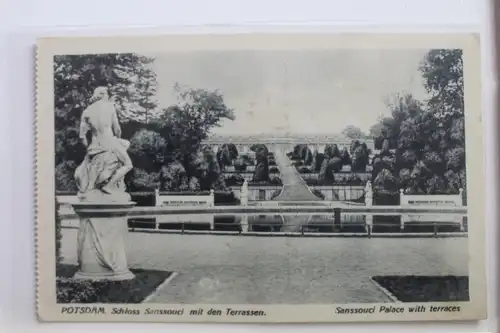 AK Potsdam Schloss Sanssouci mit den Terrassen #PE169