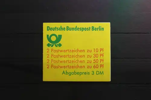 Berlin MH 12b Pf VI oZ postfrisch Markenheftchen Plattenfehler #SG288